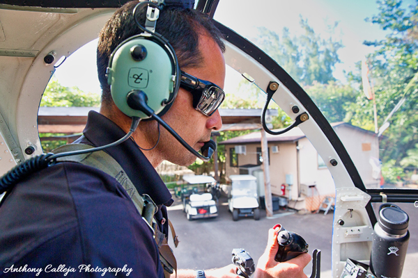 Pilot Kai lifting off. He was awesome