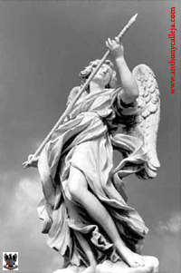 Angel Bridge over river Tiber Rome Italy 1999 Angel Bridge over river Tiber Rome Italy 1999