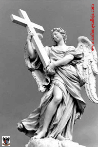 Angel Bridge over river Tiber Rome Italy 1999 Angel Bridge over river Tiber Rome Italy 1999