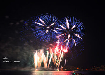Fireworks at Valletta