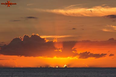 Kahe Beach Park Sunsets Oahu Sunset - Green Flash Kahe beach Park, Waianae Coast, Oahu