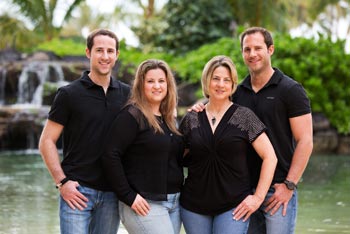 Koolina Family Portrait Photography at secret beach Oahu Hawaii