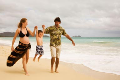 Oahu maternity photography