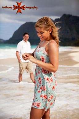 engagement Proposal Waimanalo Beach Oahu Hawaii