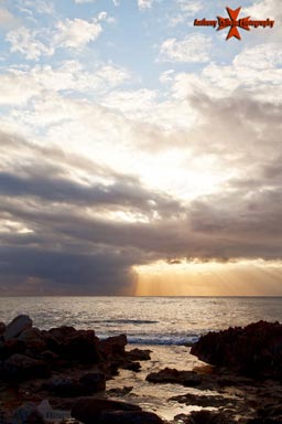 Hawaii Seascape Photography, Sunset at Secret Beach, KoOlina Resort, Waianae Coast, Oahu, Hawaii Hawaii Seascape Photography