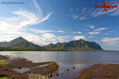 seascape Photography Koolau Mountain Range,Waiahole