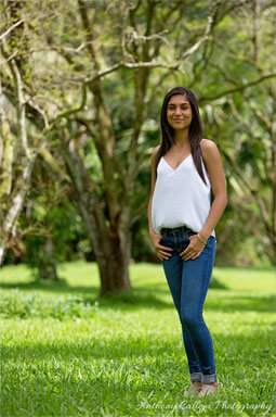 Senior Portraits Kaneohe - Hoomaluhia Botanical Gardens, Kaneohe, Hawaii