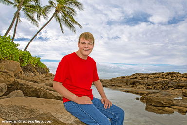 Koolina Beach Senior Portraits
