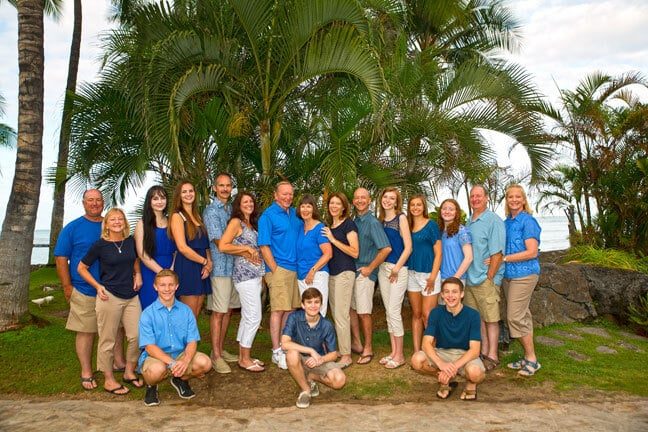Davini Family Portrait Waikiki Beach, Oahu Hawaii