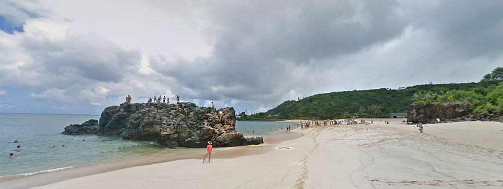 Waimea Bay Beach Meeting Location